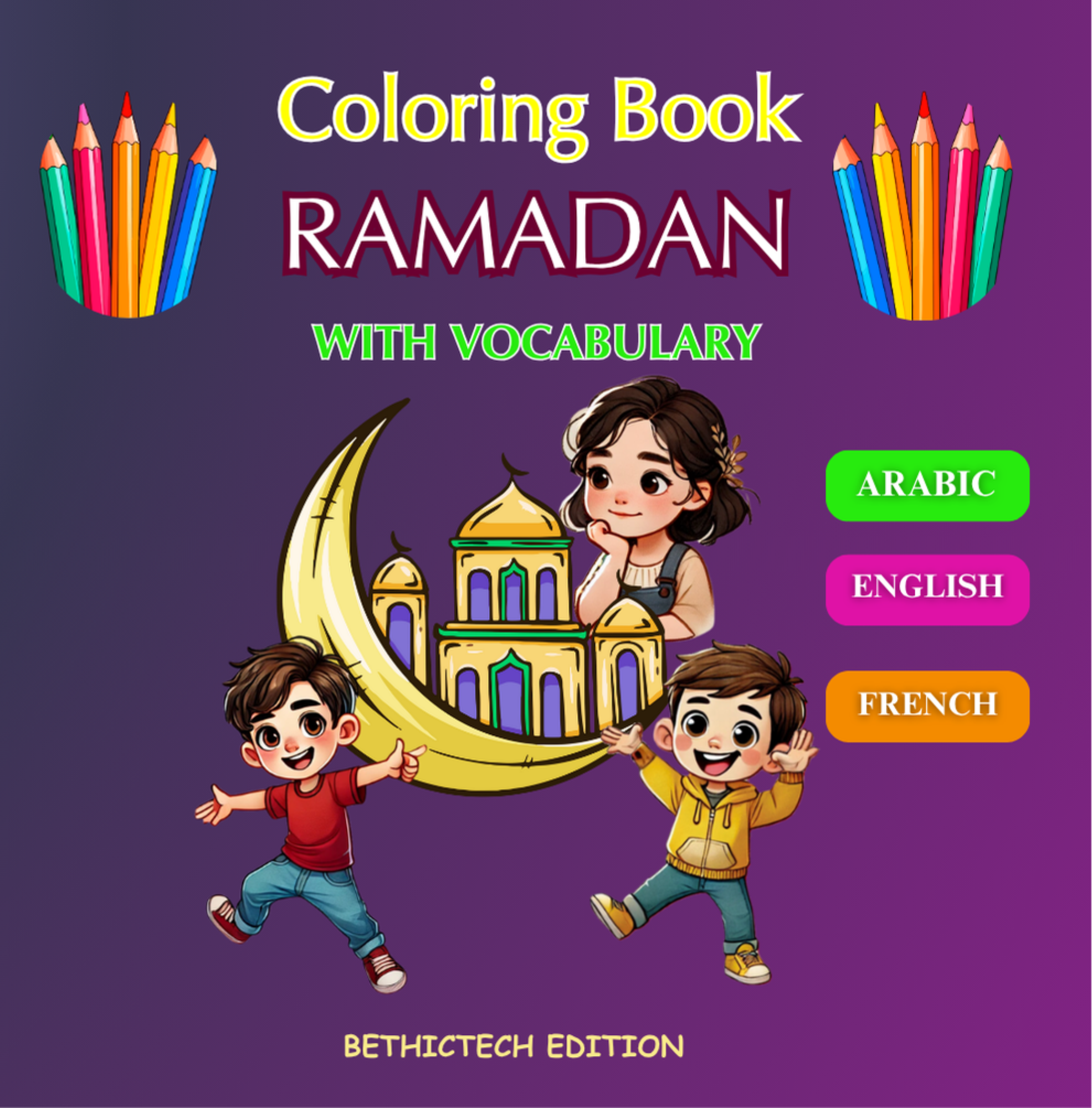Ramadan Coloring Book: Islam for Kids